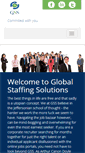 Mobile Screenshot of globalstaffing.co.in